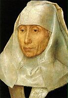 Portrait of an Old Woman, 1470, memling