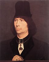 Portrait of Anthony of Burgundy, 1470, memling