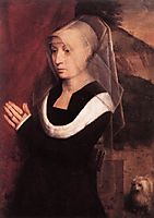 Portrait of a Praying Woman, c.1485, memling