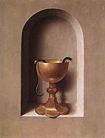 St. John and Veronica Diptych (reverse of the right wing), c.1483, memling