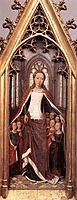 St. Ursula and the Holy Virgins, from the Reliquary of St. Ursula , 1489, memling