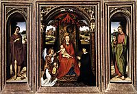 Triptych, c.1485, memling