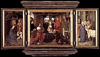 Triptych of Jan Floreins, 1479, memling