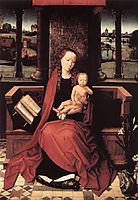 Virgin and Child Enthroned, c.1480, memling