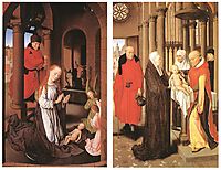 Wings of a Triptych, c.1470, memling