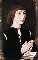 Young Man at Prayer, c.1475, memling