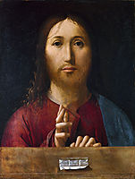 Christ Blessing, 1465, messina