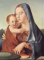 Madonna and Child (Madonna Benson) , 1470, messina