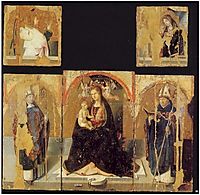 Polyptych with St. Gregory, 1473, messina