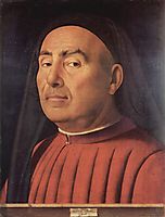 Portrait of a Man (Trivulzio portrait), 1476, messina