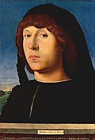 Portrait of a Young Man, 1478, messina