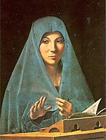 Virgin Annunciate, 1475, messina