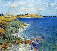 Ebbing Tide, Version Two, 1907, metcalf
