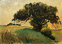 French Landscape, 1886, metcalf