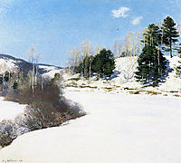 Hush of Winter, 1911, metcalf
