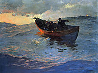 On the Suffolk Coast 02, 1885, metcalf