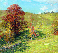 The Red Oak (no.2), 1911, metcalf