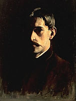 Self-Portrait, 1890, metcalf