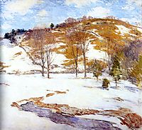 Snow in the Foothills, c.1925, metcalf