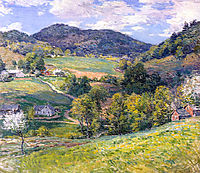 Spring in the Valley, 1924, metcalf