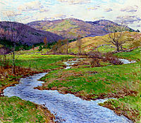 Swollen Brook (No. 2), 1923, metcalf