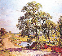 The Winding Road, 1906, metcalf