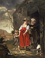 The Dismissal of Hagar, c.1654, metsu