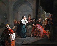 Woman Taken in Adultery, 1653, metsu