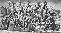 Battle of Cascina, part, 1505, michelangelo