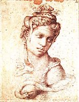 Cleopatra, 1533-1534, michelangelo