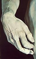 David: detail, 1504, michelangelo