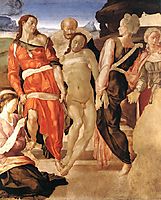 Entombment, 1510, michelangelo