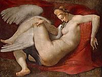 Leda and the Swan, c.1520, michelangelo