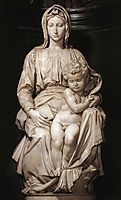 Madonna and Child, 1501-1505, michelangelo