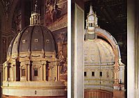 Model of the dome, 1560, michelangelo