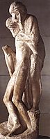 Pieta Rondanini, unfinished, 1552-1564, michelangelo