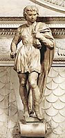 Saint Proculus, 1494, michelangelo
