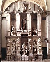 Tomb of Pope Julius II, 1545, michelangelo