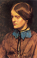Annie Miller, 1854, millais