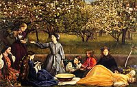 Apple Blossoms, 1859, millais