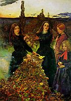 Autumn Leaves, 1855-1856, millais