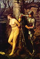 The Knight Errant, 1870, millais