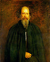 Portrait of Lord Alfred Tennyson, millais
