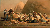 Harvesters Resting, 1850-1853, millet