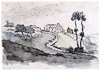 Landscape near Vichy, c.1870, millet