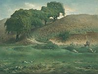Path through the Chestnut Trees, Cusset, c.1867, millet