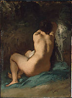 Seated Nude, millet