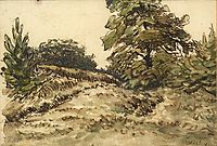 Upward path, near Vichy, c.1867, millet
