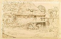 Water mill near Vichy, c.1866, millet