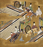 Illustration of the Genji Monogatari (The Perfumed Prince), mitsuoki